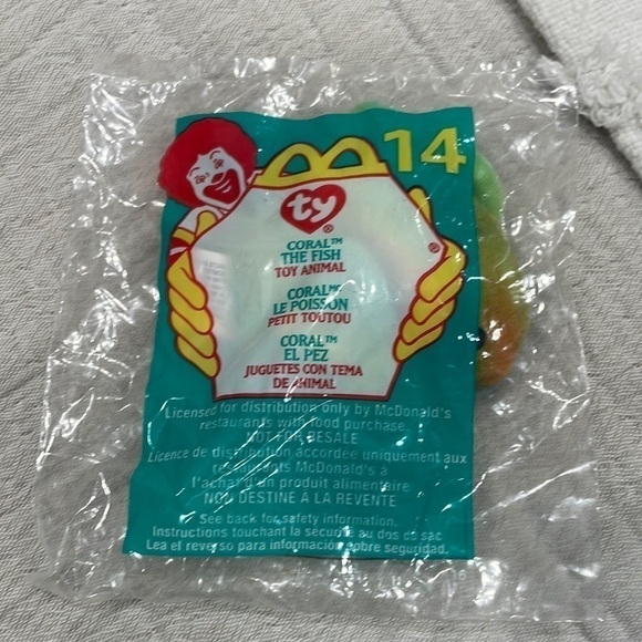 MCDONALD’S TY Coral the Fish #14 - Picture 1 of 2
